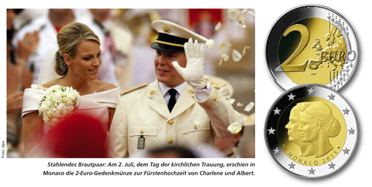 Zu Ehren der Hochzeit von Charlene Wittstock und Fürst Albert II.!