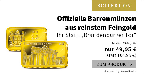 Goldbarren Wahrzeichen der Welt